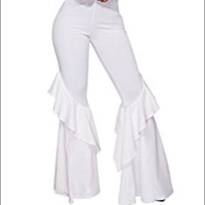 high waisted bell bottom pants